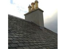 Image of a chimney repair in East lothian by Lothian's Roofing